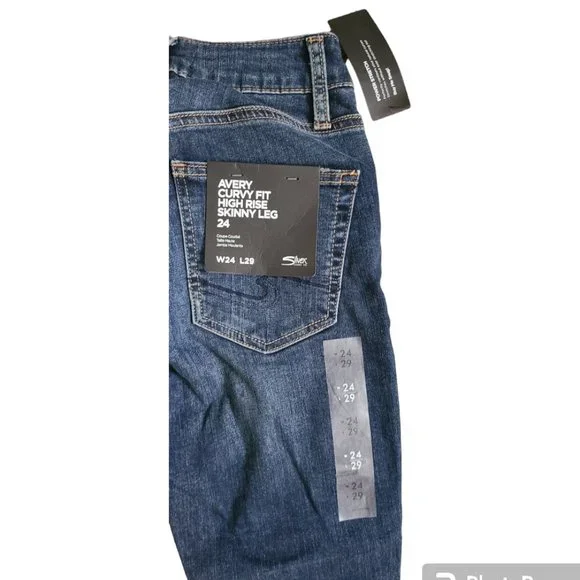 Skinny Blue Jeans - Picture 6 of 7